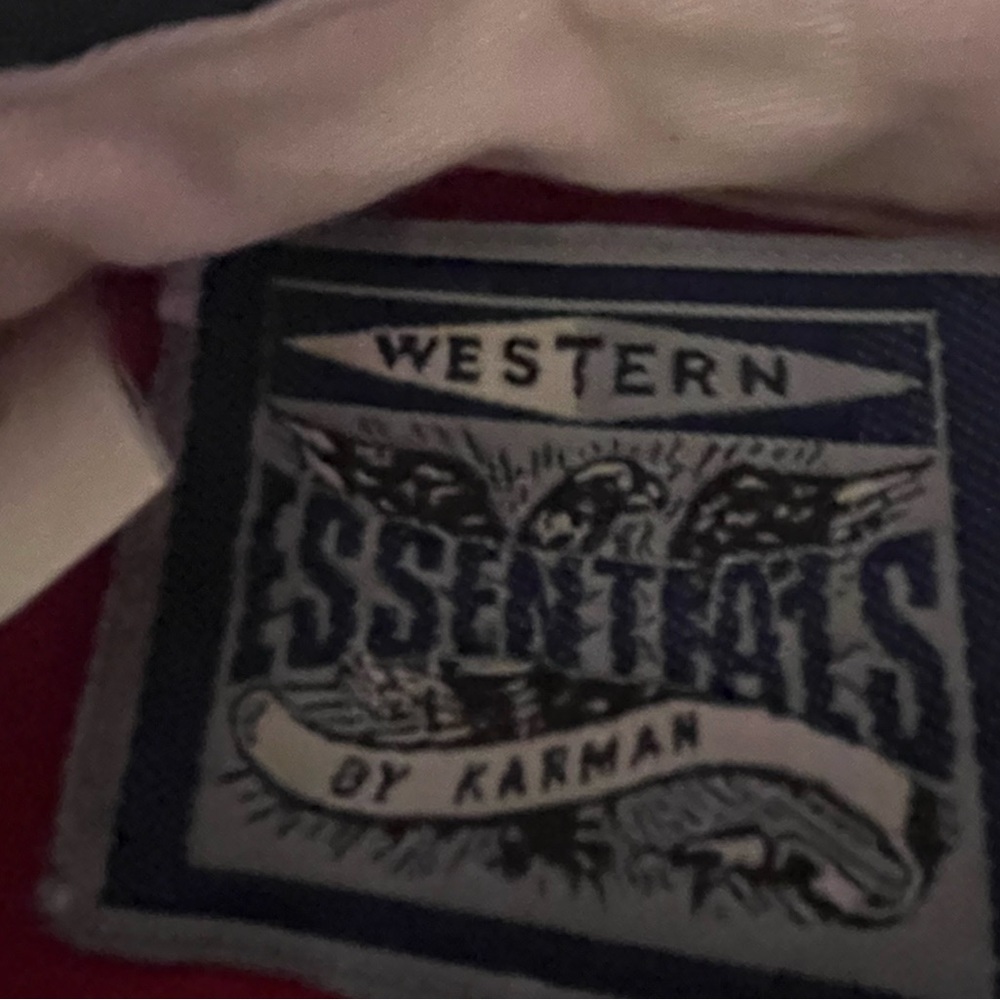 Texas Flag Canvas Button Down Large - image 4